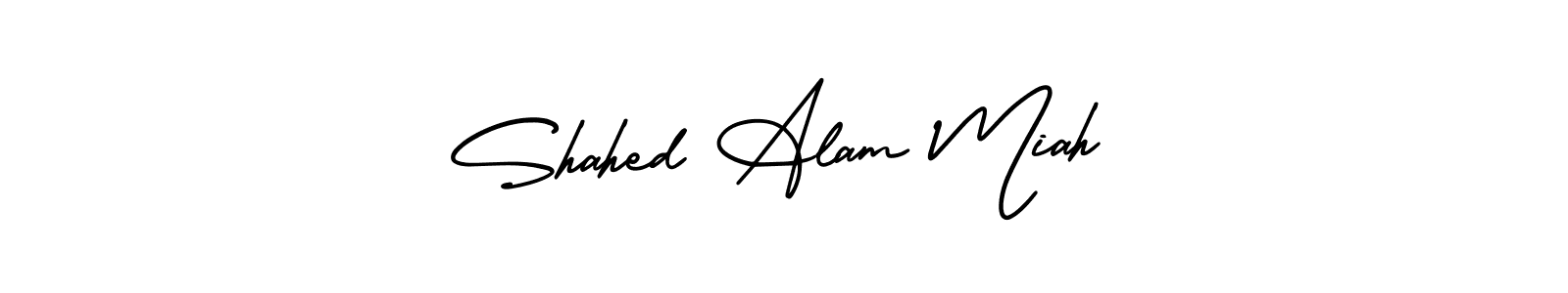 AmerikaSignatureDemo-Regular is a professional signature style that is perfect for those who want to add a touch of class to their signature. It is also a great choice for those who want to make their signature more unique. Get Shahed Alam Miah name to fancy signature for free. Shahed Alam Miah signature style 3 images and pictures png