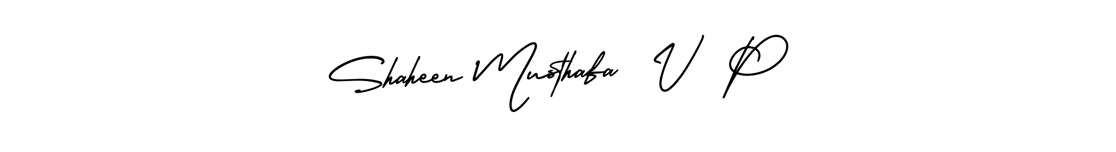 How to Draw Shaheen Musthafa  V  P signature style? AmerikaSignatureDemo-Regular is a latest design signature styles for name Shaheen Musthafa  V  P. Shaheen Musthafa  V  P signature style 3 images and pictures png