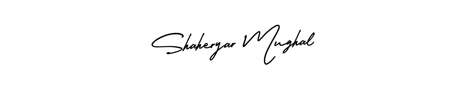 AmerikaSignatureDemo-Regular is a professional signature style that is perfect for those who want to add a touch of class to their signature. It is also a great choice for those who want to make their signature more unique. Get Shaheryar Mughal name to fancy signature for free. Shaheryar Mughal signature style 3 images and pictures png