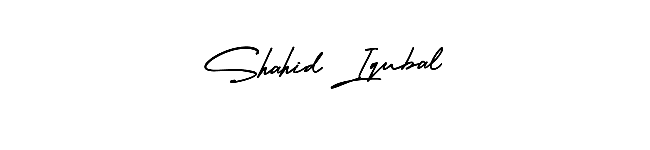 Also we have Shahid Iqubal name is the best signature style. Create professional handwritten signature collection using AmerikaSignatureDemo-Regular autograph style. Shahid Iqubal signature style 3 images and pictures png
