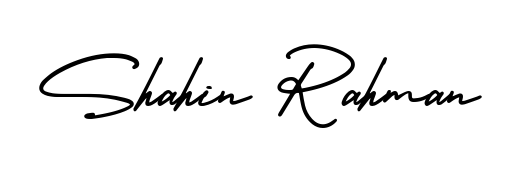 Achieve flawless digital penmanship with Shahin Rahman name in AmerikaSignatureDemo-Regular font. The perfect tool for creating online signatures. Shahin Rahman signature style 3 images and pictures png