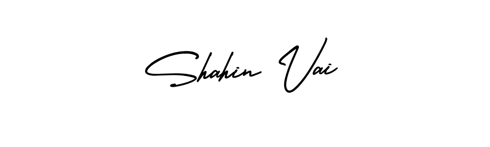 Make a beautiful signature design for name Shahin Vai. With this signature (AmerikaSignatureDemo-Regular) style, you can create a handwritten signature for free. Shahin Vai signature style 3 images and pictures png