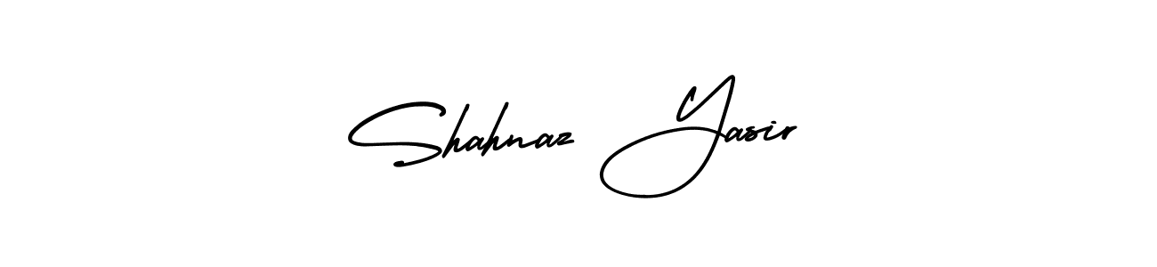 Create a beautiful signature design for name Shahnaz Yasir. With this signature (AmerikaSignatureDemo-Regular) fonts, you can make a handwritten signature for free. Shahnaz Yasir signature style 3 images and pictures png