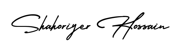 Make your name Shahoriyer Hossain memorable on every contract using AmerikaSignatureDemo-Regular autograph style. Instant transparent background export available. Shahoriyer Hossain signature style 3 images and pictures png