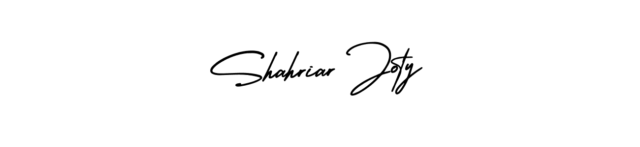 How to make Shahriar Joty signature? AmerikaSignatureDemo-Regular is a professional autograph style. Create handwritten signature for Shahriar Joty name. Shahriar Joty signature style 3 images and pictures png