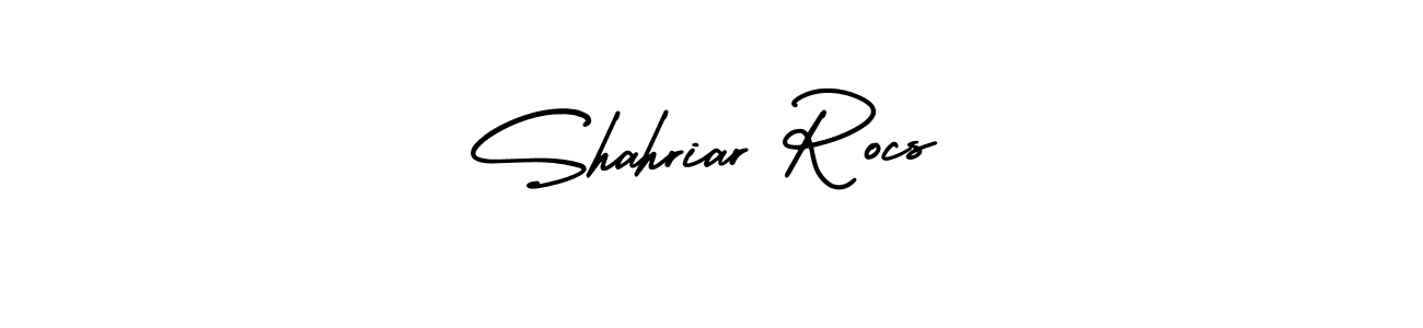 Also we have Shahriar Rocs name is the best signature style. Create professional handwritten signature collection using AmerikaSignatureDemo-Regular autograph style. Shahriar Rocs signature style 3 images and pictures png