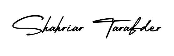How to make Shahriar Tarafder name signature. Use AmerikaSignatureDemo-Regular style for creating short signs online. This is the latest handwritten sign. Shahriar Tarafder signature style 3 images and pictures png