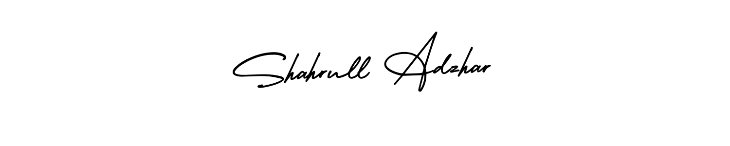 Also we have Shahrull Adzhar name is the best signature style. Create professional handwritten signature collection using AmerikaSignatureDemo-Regular autograph style. Shahrull Adzhar signature style 3 images and pictures png