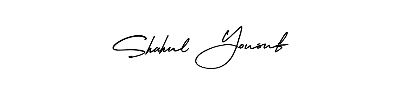 Best and Professional Signature Style for Shahul Yousuf. AmerikaSignatureDemo-Regular Best Signature Style Collection. Shahul Yousuf signature style 3 images and pictures png