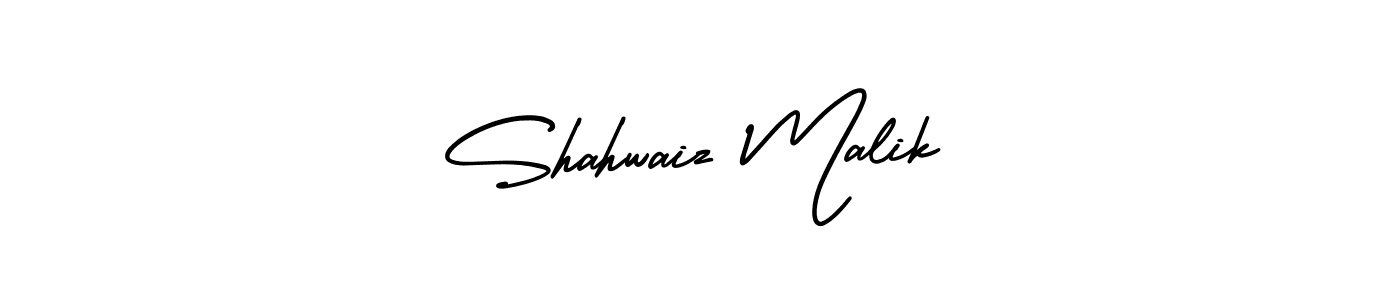 Design your own signature with our free online signature maker. With this signature software, you can create a handwritten (AmerikaSignatureDemo-Regular) signature for name Shahwaiz Malik. Shahwaiz Malik signature style 3 images and pictures png