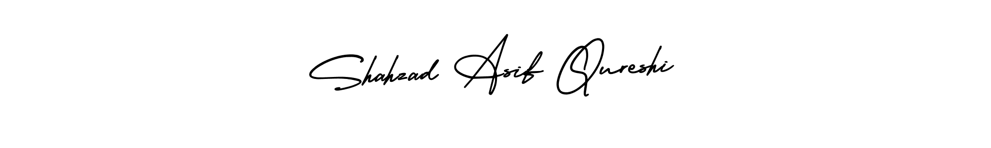 You should practise on your own different ways (AmerikaSignatureDemo-Regular) to write your name (Shahzad Asif Qureshi) in signature. don't let someone else do it for you. Shahzad Asif Qureshi signature style 3 images and pictures png