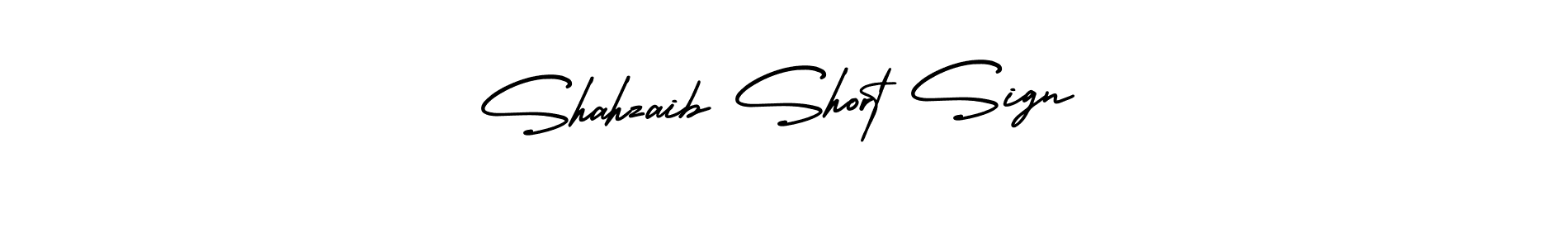 Design your own signature with our free online signature maker. With this signature software, you can create a handwritten (AmerikaSignatureDemo-Regular) signature for name Shahzaib Short Sign. Shahzaib Short Sign signature style 3 images and pictures png