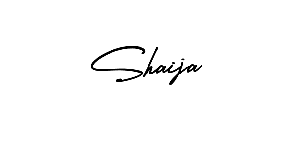 Create a beautiful signature design for name Shaija. With this signature (AmerikaSignatureDemo-Regular) fonts, you can make a handwritten signature for free. Shaija signature style 3 images and pictures png