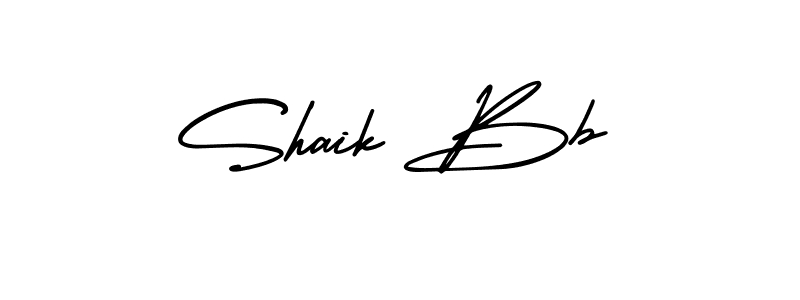 Also You can easily find your signature by using the search form. We will create Shaik Bb name handwritten signature images for you free of cost using AmerikaSignatureDemo-Regular sign style. Shaik Bb signature style 3 images and pictures png