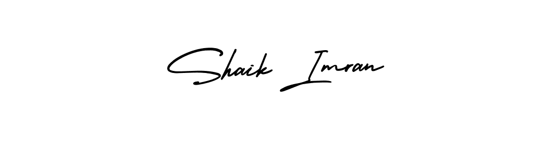 Create a beautiful signature design for name Shaik Imran. With this signature (AmerikaSignatureDemo-Regular) fonts, you can make a handwritten signature for free. Shaik Imran signature style 3 images and pictures png