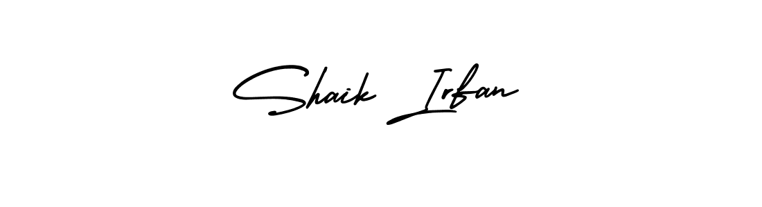 It looks lik you need a new signature style for name Shaik Irfan. Design unique handwritten (AmerikaSignatureDemo-Regular) signature with our free signature maker in just a few clicks. Shaik Irfan signature style 3 images and pictures png