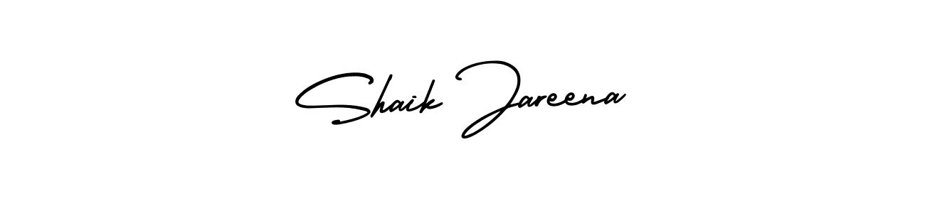 This is the best signature style for the Shaik Jareena name. Also you like these signature font (AmerikaSignatureDemo-Regular). Mix name signature. Shaik Jareena signature style 3 images and pictures png