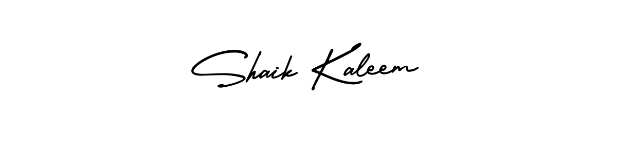 Make a beautiful signature design for name Shaik Kaleem. Use this online signature maker to create a handwritten signature for free. Shaik Kaleem signature style 3 images and pictures png