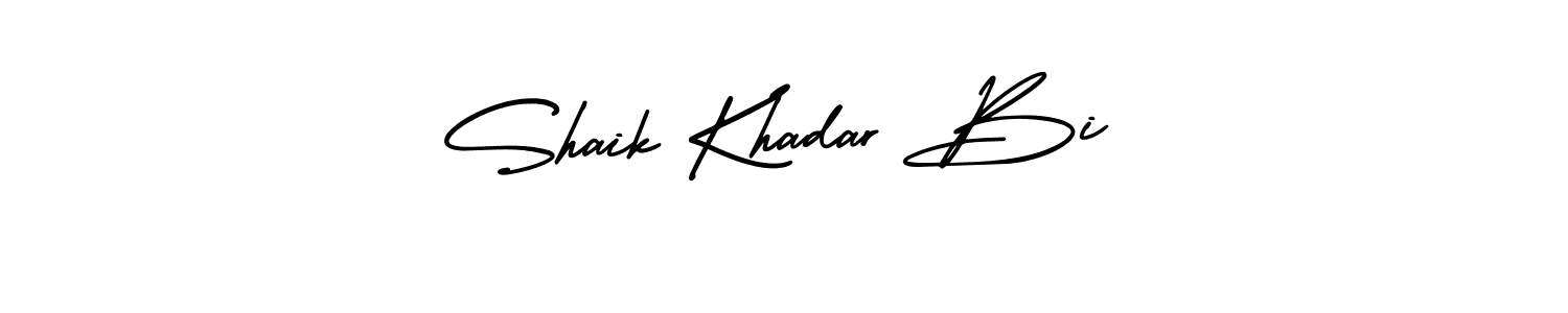 This is the best signature style for the Shaik Khadar Bi name. Also you like these signature font (AmerikaSignatureDemo-Regular). Mix name signature. Shaik Khadar Bi signature style 3 images and pictures png