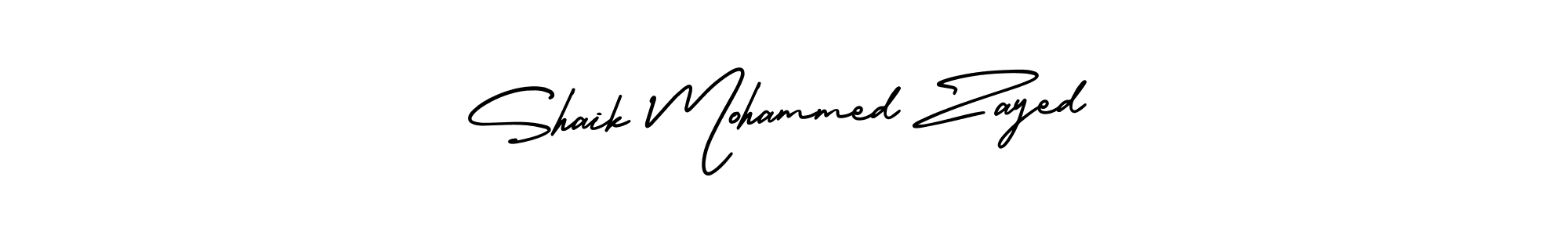 if you are searching for the best signature style for your name Shaik Mohammed Zayed. so please give up your signature search. here we have designed multiple signature styles  using AmerikaSignatureDemo-Regular. Shaik Mohammed Zayed signature style 3 images and pictures png