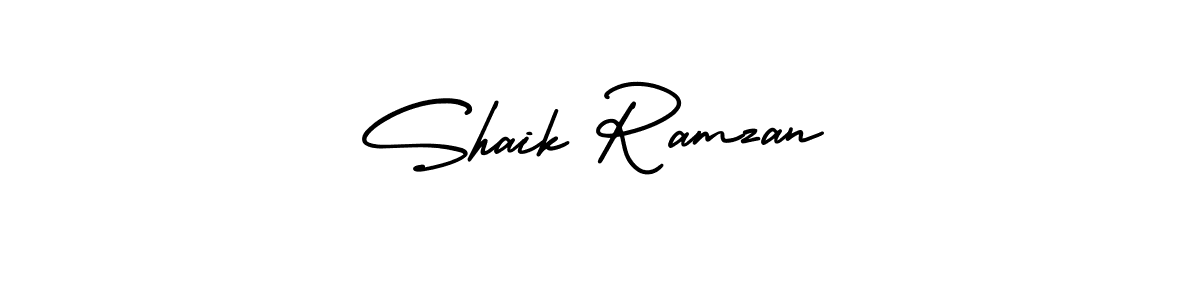 How to make Shaik Ramzan signature? AmerikaSignatureDemo-Regular is a professional autograph style. Create handwritten signature for Shaik Ramzan name. Shaik Ramzan signature style 3 images and pictures png