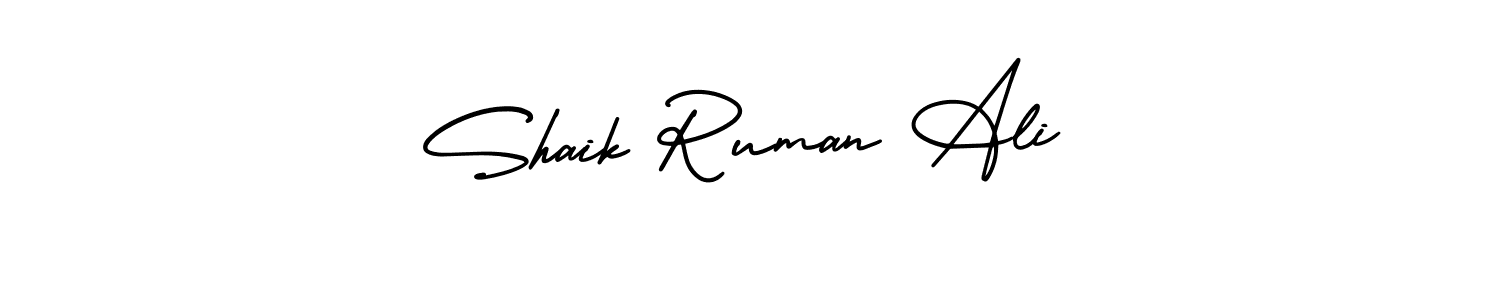 if you are searching for the best signature style for your name Shaik Ruman Ali. so please give up your signature search. here we have designed multiple signature styles  using AmerikaSignatureDemo-Regular. Shaik Ruman Ali signature style 3 images and pictures png