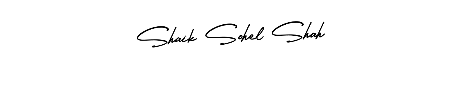 AmerikaSignatureDemo-Regular is a professional signature style that is perfect for those who want to add a touch of class to their signature. It is also a great choice for those who want to make their signature more unique. Get Shaik Sohel Shah name to fancy signature for free. Shaik Sohel Shah signature style 3 images and pictures png