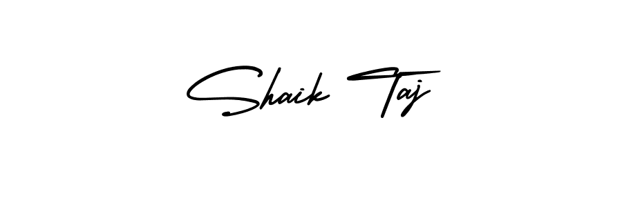 Also You can easily find your signature by using the search form. We will create Shaik Taj name handwritten signature images for you free of cost using AmerikaSignatureDemo-Regular sign style. Shaik Taj signature style 3 images and pictures png