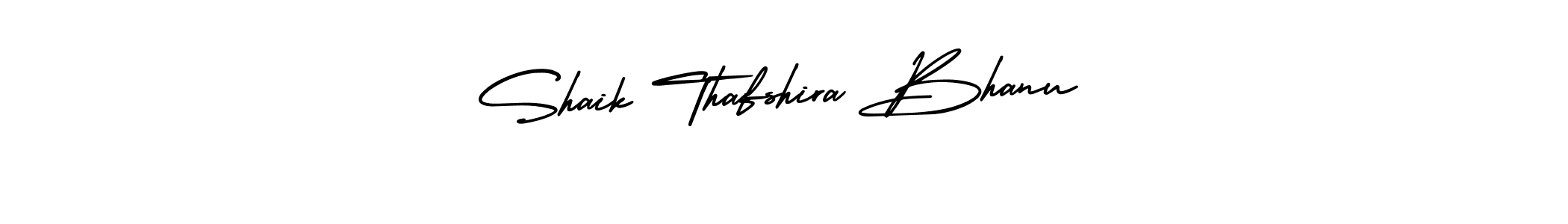 Make a beautiful signature design for name Shaik Thafshira Bhanu. Use this online signature maker to create a handwritten signature for free. Shaik Thafshira Bhanu signature style 3 images and pictures png