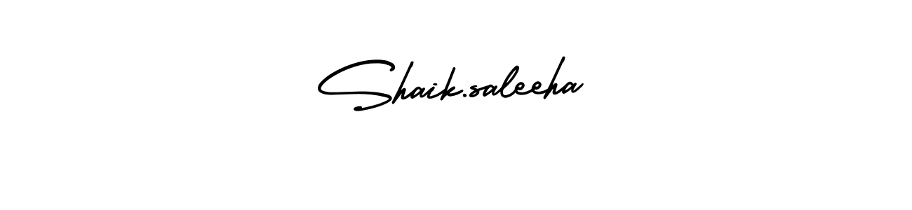 if you are searching for the best signature style for your name Shaik.saleeha. so please give up your signature search. here we have designed multiple signature styles  using AmerikaSignatureDemo-Regular. Shaik.saleeha signature style 3 images and pictures png