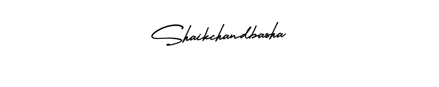 Create a beautiful signature design for name Shaikchandbasha. With this signature (AmerikaSignatureDemo-Regular) fonts, you can make a handwritten signature for free. Shaikchandbasha signature style 3 images and pictures png