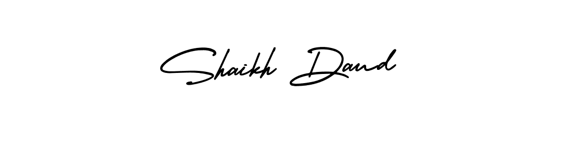 Check out images of Autograph of Shaikh Daud name. Actor Shaikh Daud Signature Style. AmerikaSignatureDemo-Regular is a professional sign style online. Shaikh Daud signature style 3 images and pictures png