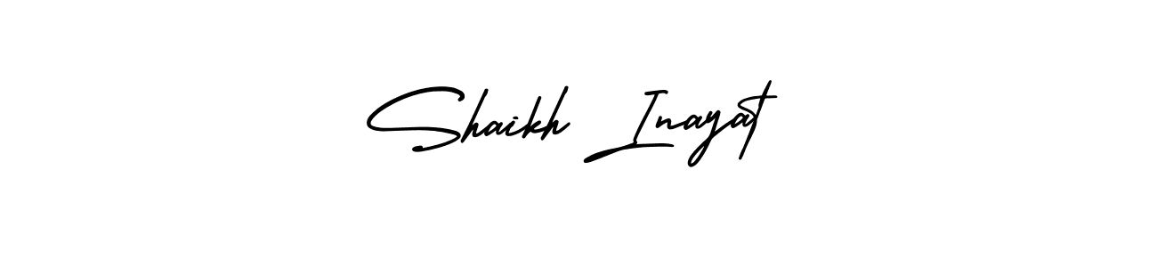 This is the best signature style for the Shaikh Inayat name. Also you like these signature font (AmerikaSignatureDemo-Regular). Mix name signature. Shaikh Inayat signature style 3 images and pictures png