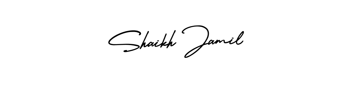 Make a beautiful signature design for name Shaikh Jamil. Use this online signature maker to create a handwritten signature for free. Shaikh Jamil signature style 3 images and pictures png