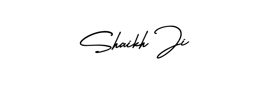 You can use this online signature creator to create a handwritten signature for the name Shaikh Ji. This is the best online autograph maker. Shaikh Ji signature style 3 images and pictures png