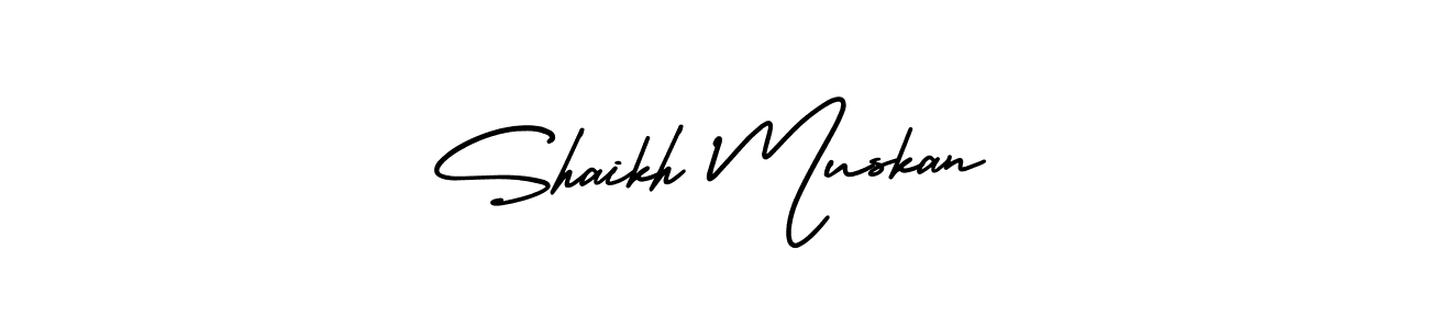 Once you've used our free online signature maker to create your best signature AmerikaSignatureDemo-Regular style, it's time to enjoy all of the benefits that Shaikh Muskan name signing documents. Shaikh Muskan signature style 3 images and pictures png