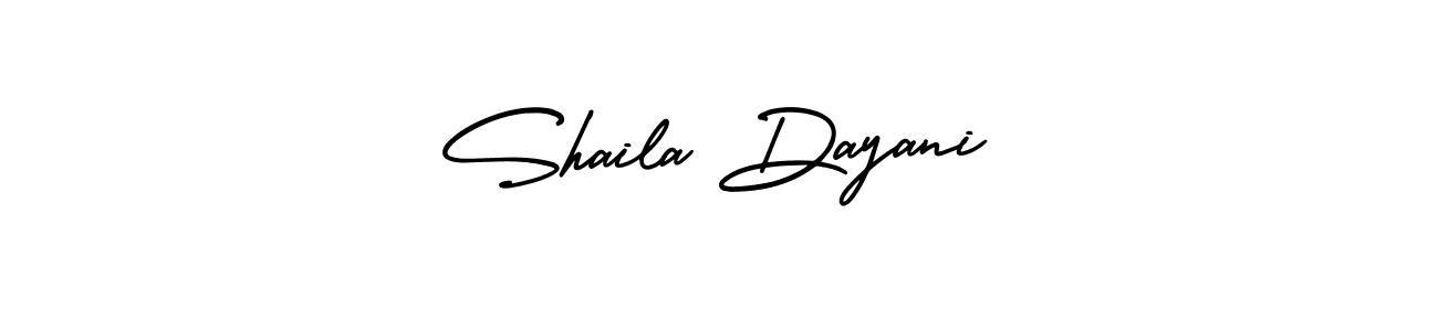 Best and Professional Signature Style for Shaila Dayani. AmerikaSignatureDemo-Regular Best Signature Style Collection. Shaila Dayani signature style 3 images and pictures png