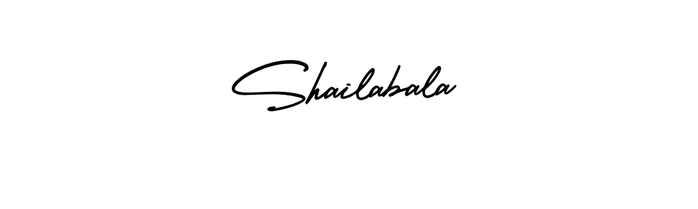 Make a beautiful signature design for name Shailabala. With this signature (AmerikaSignatureDemo-Regular) style, you can create a handwritten signature for free. Shailabala signature style 3 images and pictures png