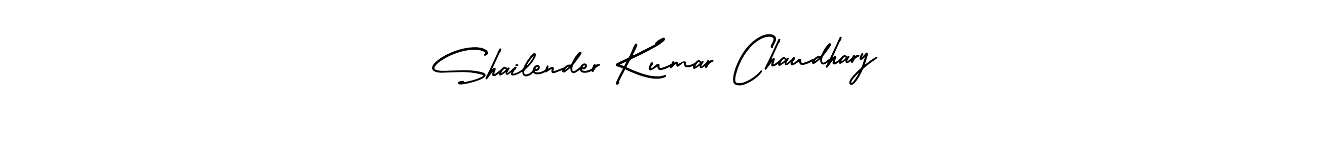 It looks lik you need a new signature style for name Shailender Kumar Chaudhary. Design unique handwritten (AmerikaSignatureDemo-Regular) signature with our free signature maker in just a few clicks. Shailender Kumar Chaudhary signature style 3 images and pictures png