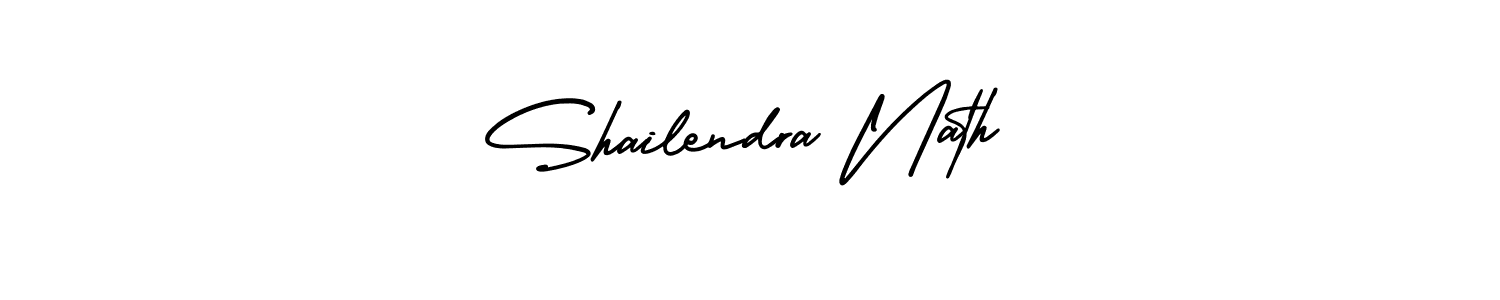 Use a signature maker to create a handwritten signature online. With this signature software, you can design (AmerikaSignatureDemo-Regular) your own signature for name Shailendra Nath. Shailendra Nath signature style 3 images and pictures png