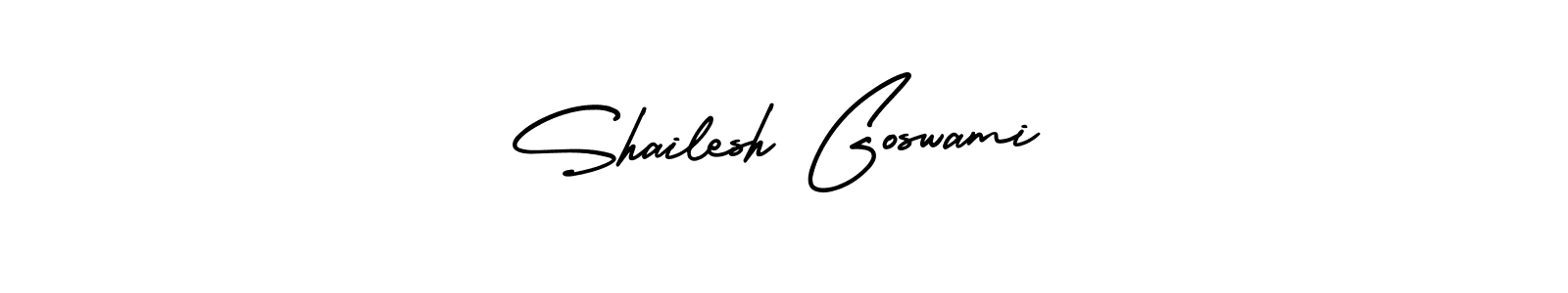 You can use this online signature creator to create a handwritten signature for the name Shailesh Goswami. This is the best online autograph maker. Shailesh Goswami signature style 3 images and pictures png