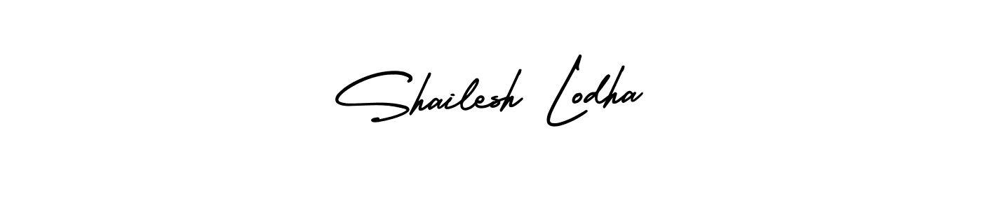 Use a signature maker to create a handwritten signature online. With this signature software, you can design (AmerikaSignatureDemo-Regular) your own signature for name Shailesh Lodha. Shailesh Lodha signature style 3 images and pictures png