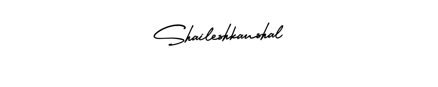 Use a signature maker to create a handwritten signature online. With this signature software, you can design (AmerikaSignatureDemo-Regular) your own signature for name Shaileshkaushal. Shaileshkaushal signature style 3 images and pictures png