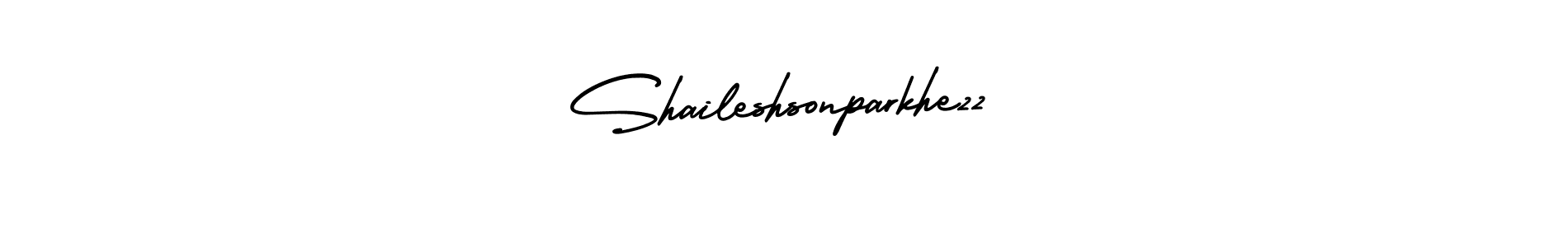 Shaileshsonparkhe22 stylish signature style. Best Handwritten Sign (AmerikaSignatureDemo-Regular) for my name. Handwritten Signature Collection Ideas for my name Shaileshsonparkhe22. Shaileshsonparkhe22 signature style 3 images and pictures png