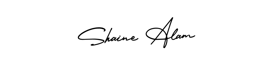 Here are the top 10 professional signature styles for the name Shaine Alam. These are the best autograph styles you can use for your name. Shaine Alam signature style 3 images and pictures png