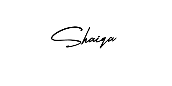 This is the best signature style for the Shaiqa name. Also you like these signature font (AmerikaSignatureDemo-Regular). Mix name signature. Shaiqa signature style 3 images and pictures png