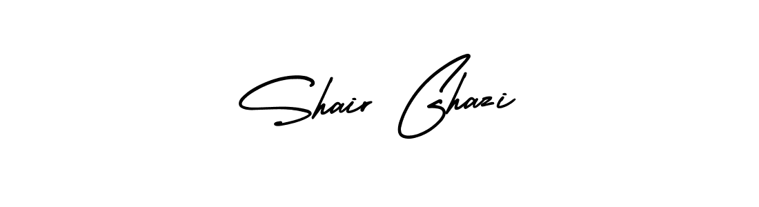 How to make Shair Ghazi signature? AmerikaSignatureDemo-Regular is a professional autograph style. Create handwritten signature for Shair Ghazi name. Shair Ghazi signature style 3 images and pictures png