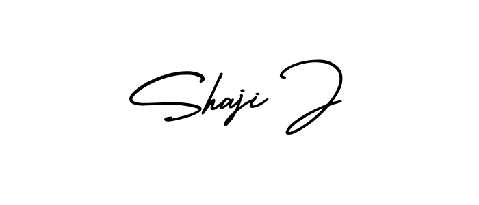 Similarly AmerikaSignatureDemo-Regular is the best handwritten signature design. Signature creator online .You can use it as an online autograph creator for name Shaji J. Shaji J signature style 3 images and pictures png