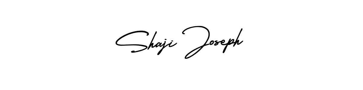 Use a signature maker to create a handwritten signature online. With this signature software, you can design (AmerikaSignatureDemo-Regular) your own signature for name Shaji Joseph. Shaji Joseph signature style 3 images and pictures png