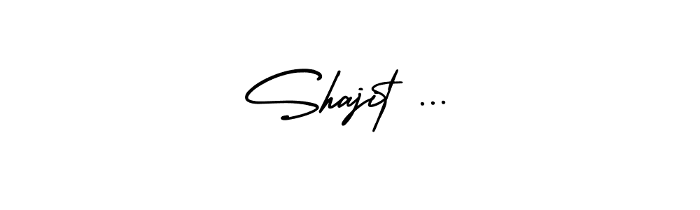 This is the best signature style for the Shajit ... name. Also you like these signature font (AmerikaSignatureDemo-Regular). Mix name signature. Shajit ... signature style 3 images and pictures png